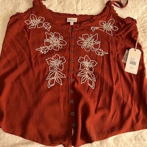 Rust tank top